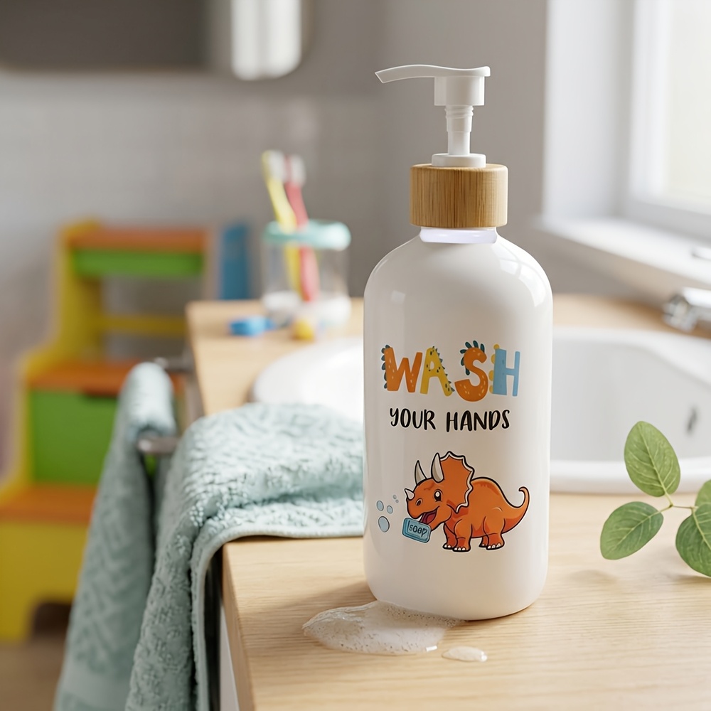 Home Bathroom Soap Dispenser - Zeepdispenser voor de badkamer, dinosaurusvormige plastic