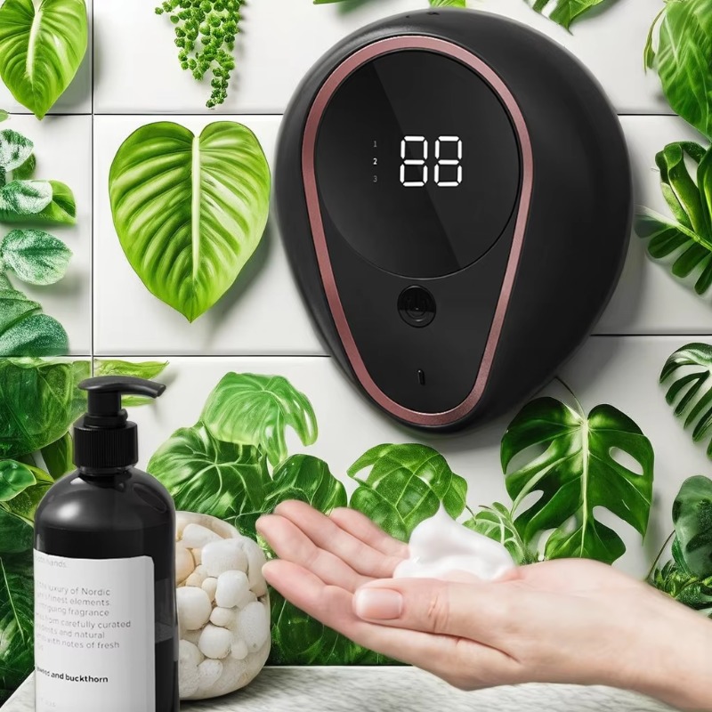 Home Bathroom Soap Dispenser - 300ml Intelligente Zeepdispenser Bubble en Handenwas