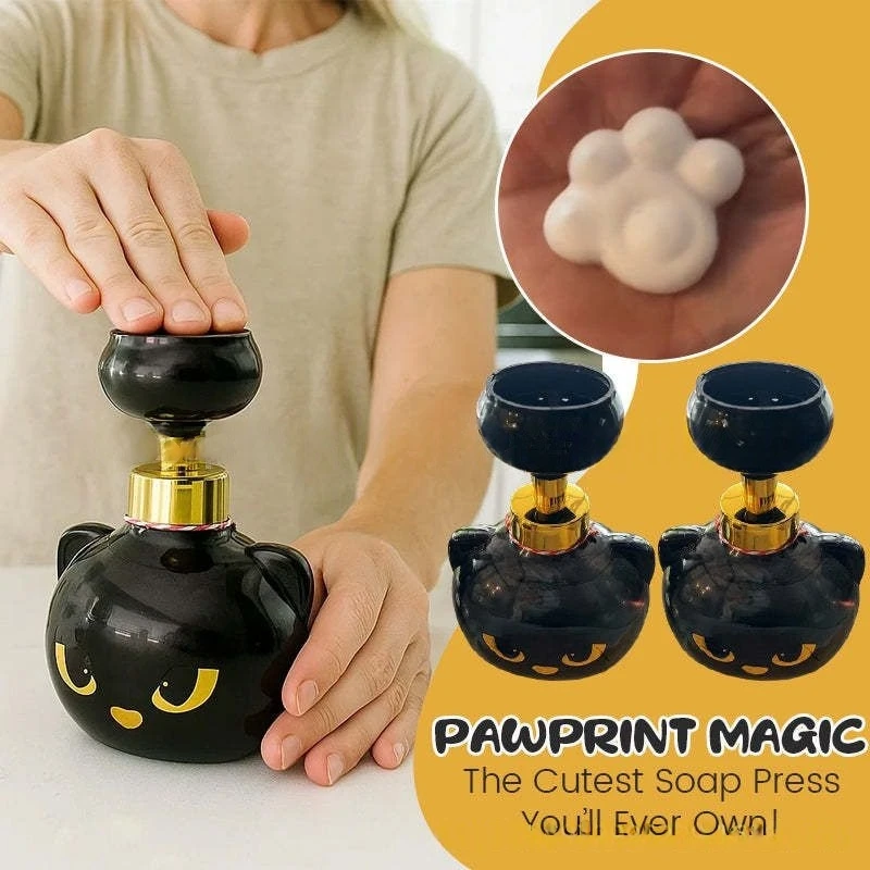 Home Bathroom Soap Dispenser - Schattige kattenpootjes schuimzeepdispenser grappige schattige kattenpootjes