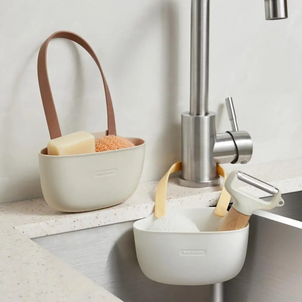 Tiny Home Bathroom Kitchen - Aanrecht Sponzen Houder Voor Badkamer Zeepbakje