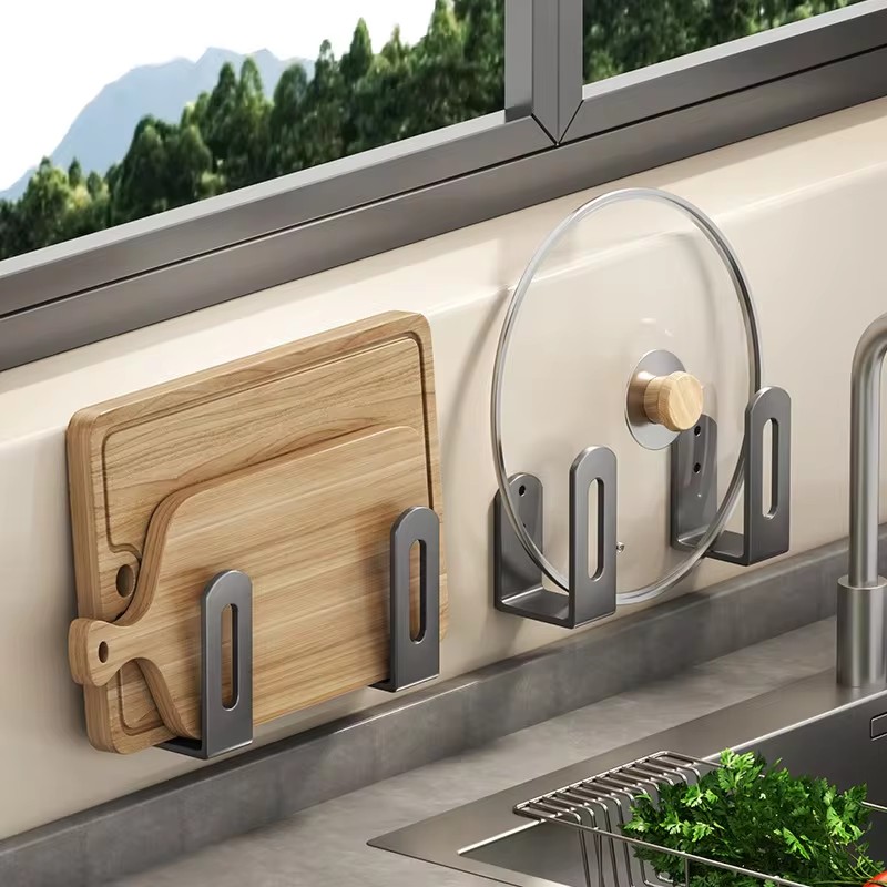Tiny Home Bathroom Kitchen - 2 stks/set Pot Deksel Rek Pot