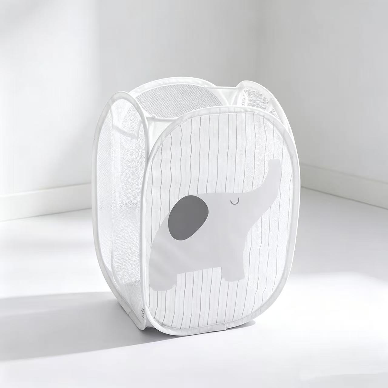 Home Goods Bathroom Storage - Opvouwbare wasmand van gaas, cartoon wasmand