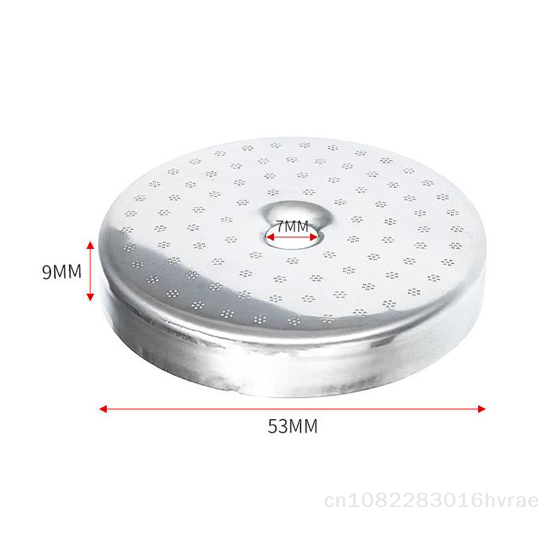 Home Bathroom Water Filter - 53 mm roestvrijstalen douchekopfilter voor espressomachines