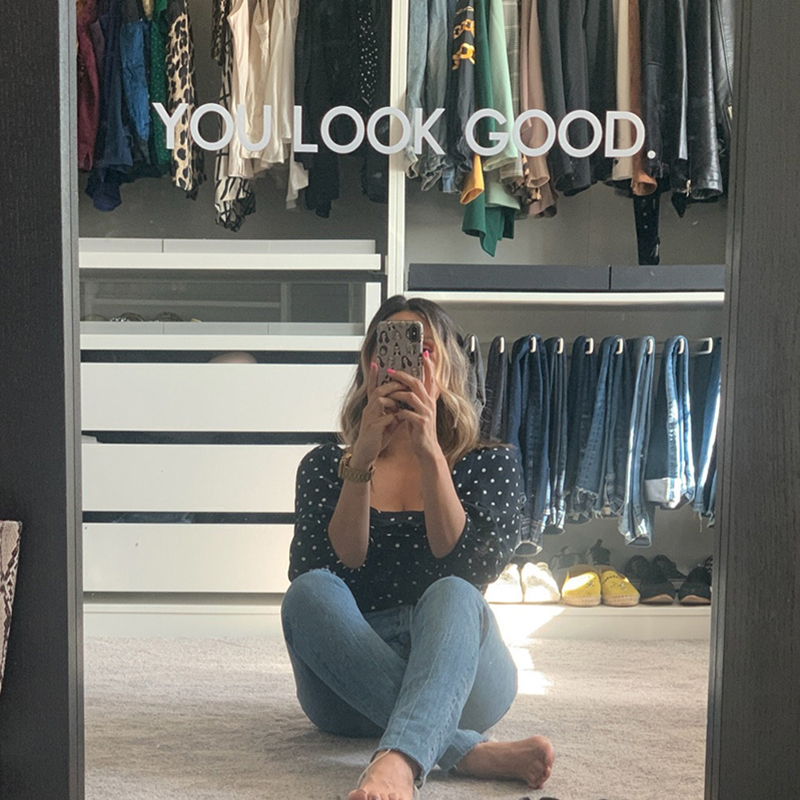 Home Bathroom Quotes - U Look Goede Spiegel Muursticker Badkamer
