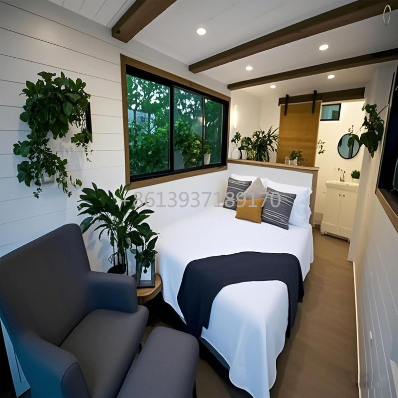 Tiny Home Bathroom Kitchen - Luxe uitbreidbaar prefab klein huis met