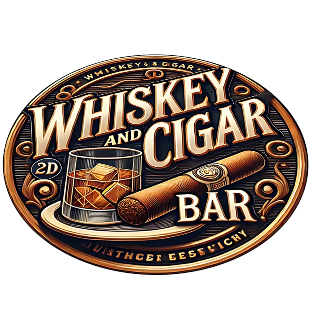Vintage Whiskey Bril Rond Tapi - Home Bathroom Decor Ideas recensie en prijs