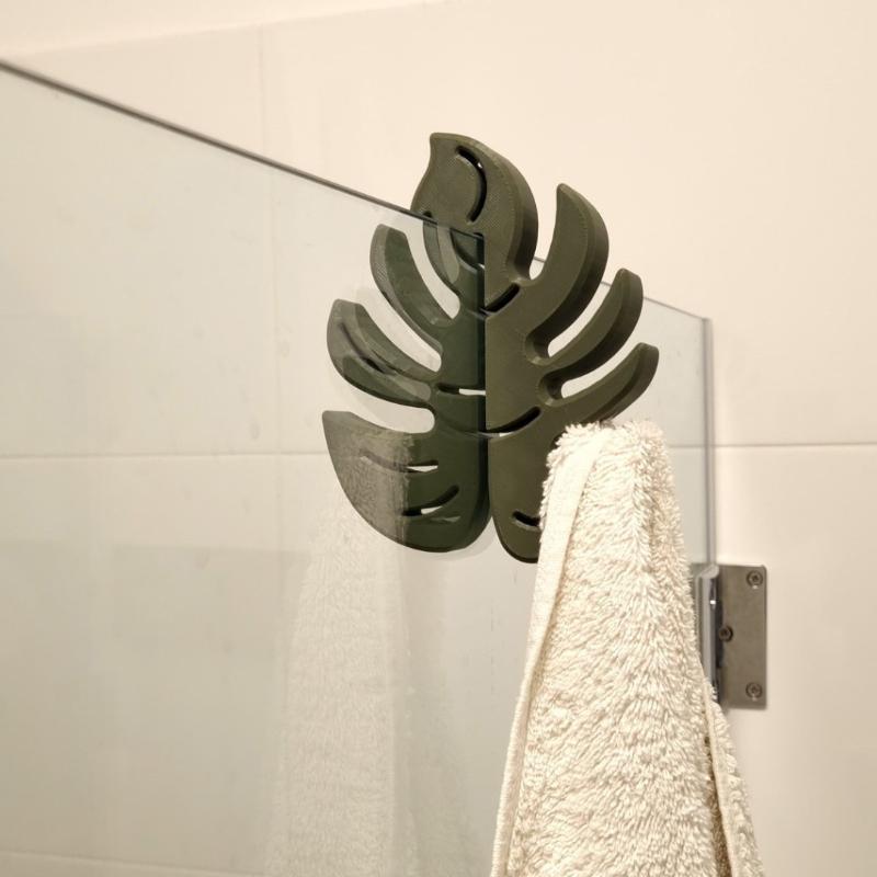 Groene Monstera-bladhaak voor  - Jet Home Bathroom recensie en prijs