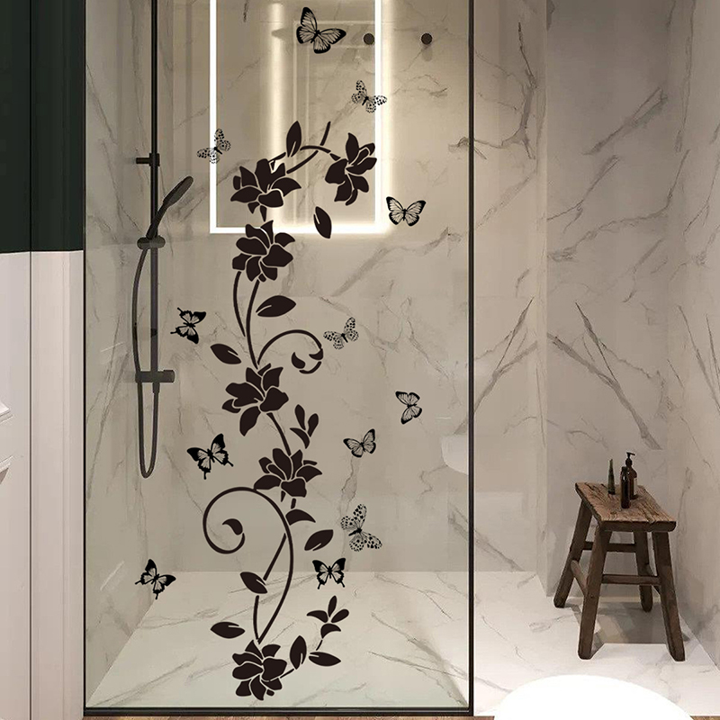 Zwarte bloemeniris wijnstok sp - Jet Home Bathroom recensie en prijs