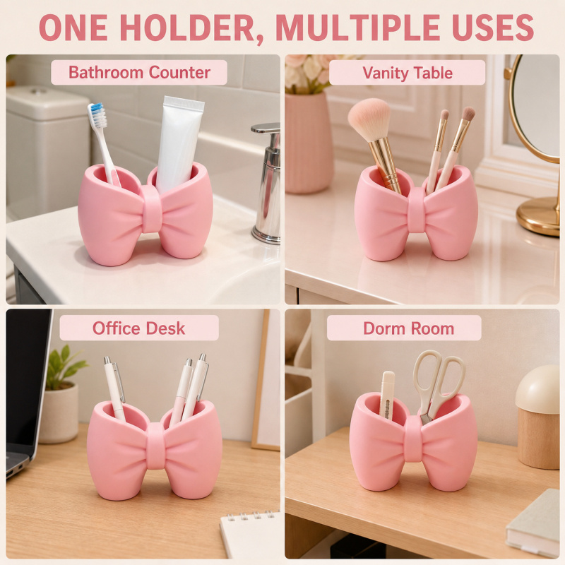Bow tandenborstelhouder Leuke  - Home Goods Bathroom Storage recensie en prijs