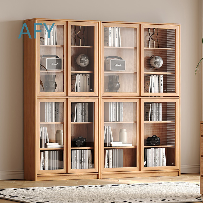Massief eiken boekenkast met g - Muji Home Storage recensie en prijs