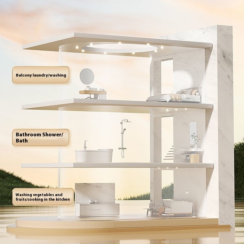 Pre-douchekop, doucheset voor  - Home Bathroom Water Filter recensie en prijs
