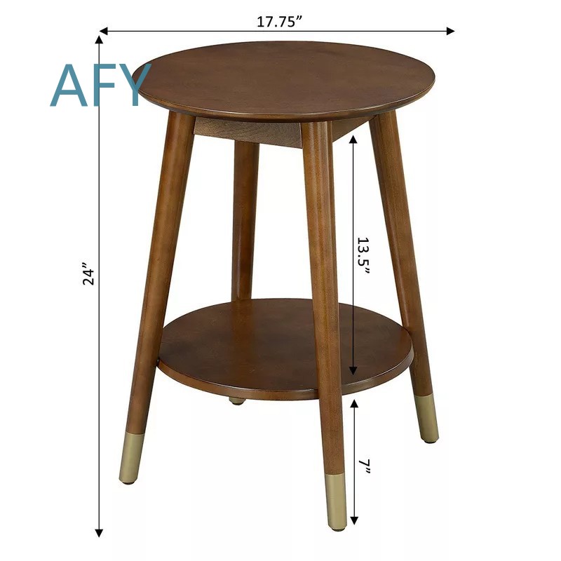Houten bijzettafel met opbergv - Muji Home Storage recensie en prijs