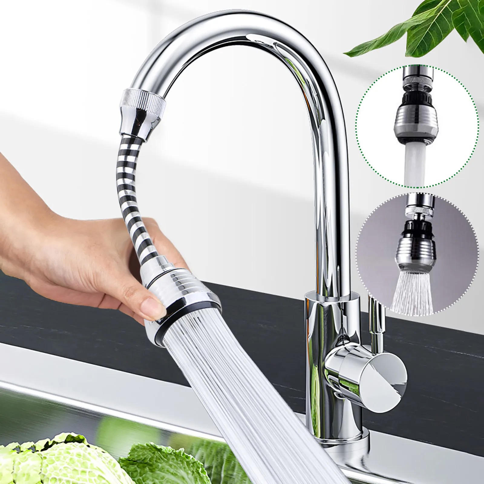 360 graden aanpassing kraan ve - Home Bathroom Water Filter recensie en prijs