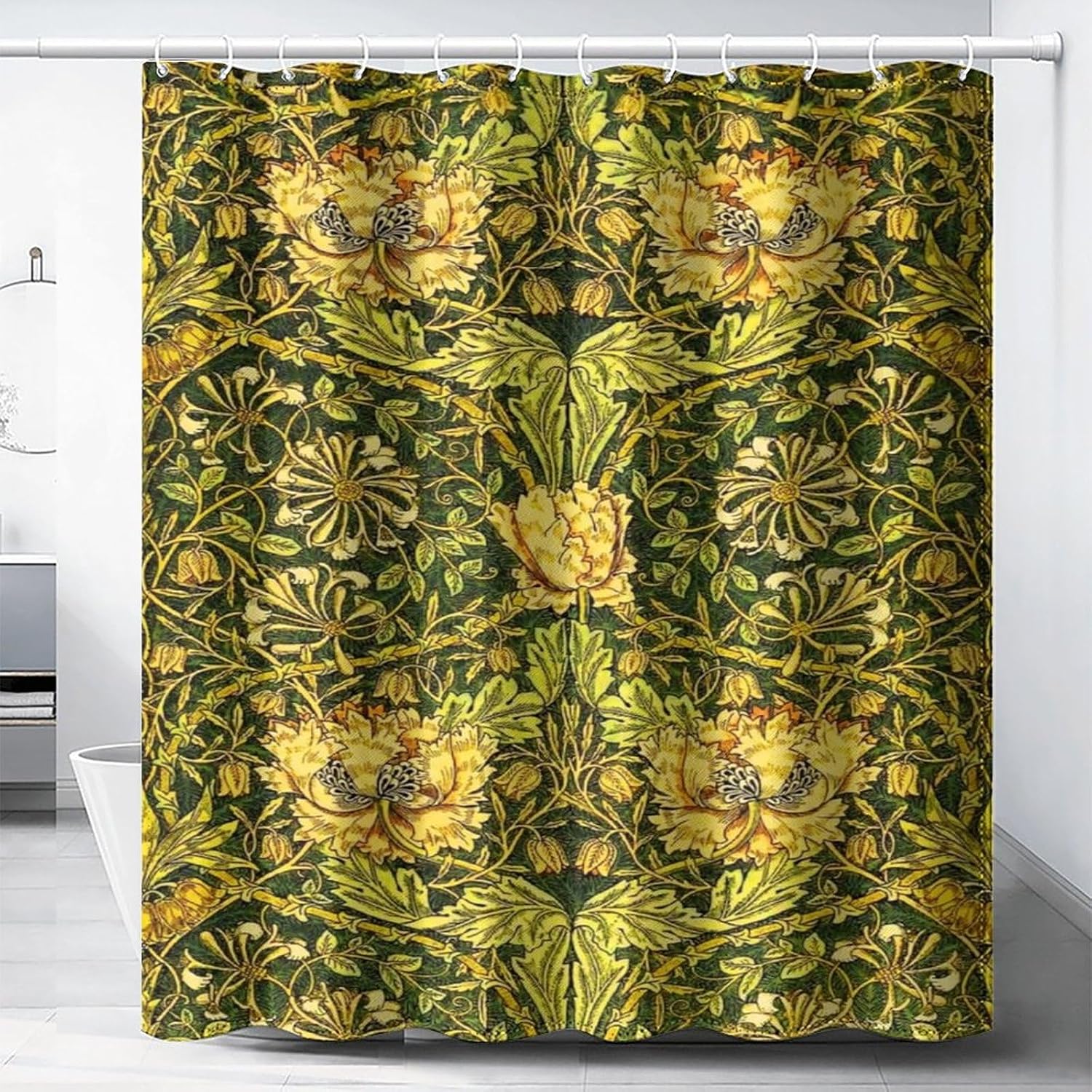 Waterdicht botanisch douchegor - Home Bathroom Decor Ideas recensie en prijs