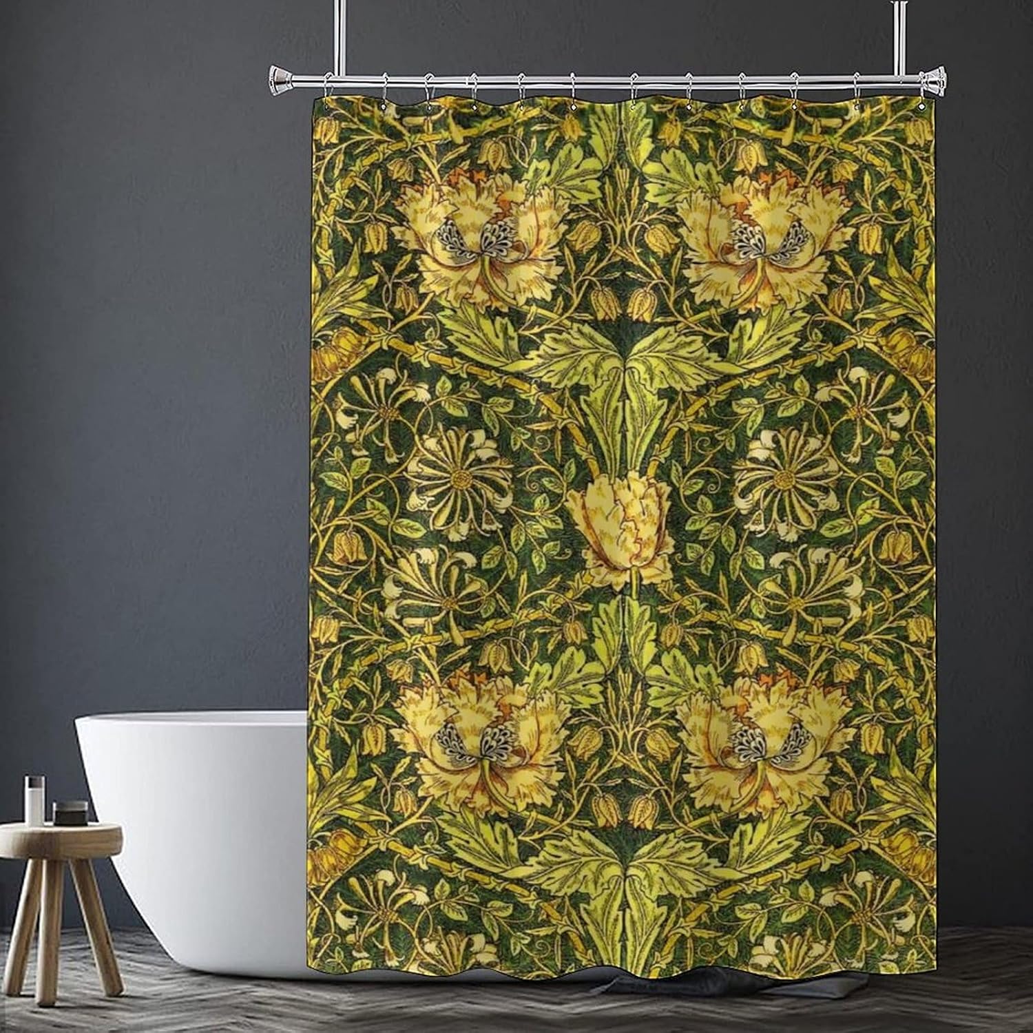 Waterdicht botanisch douchegor - Home Bathroom Decor Ideas recensie en prijs