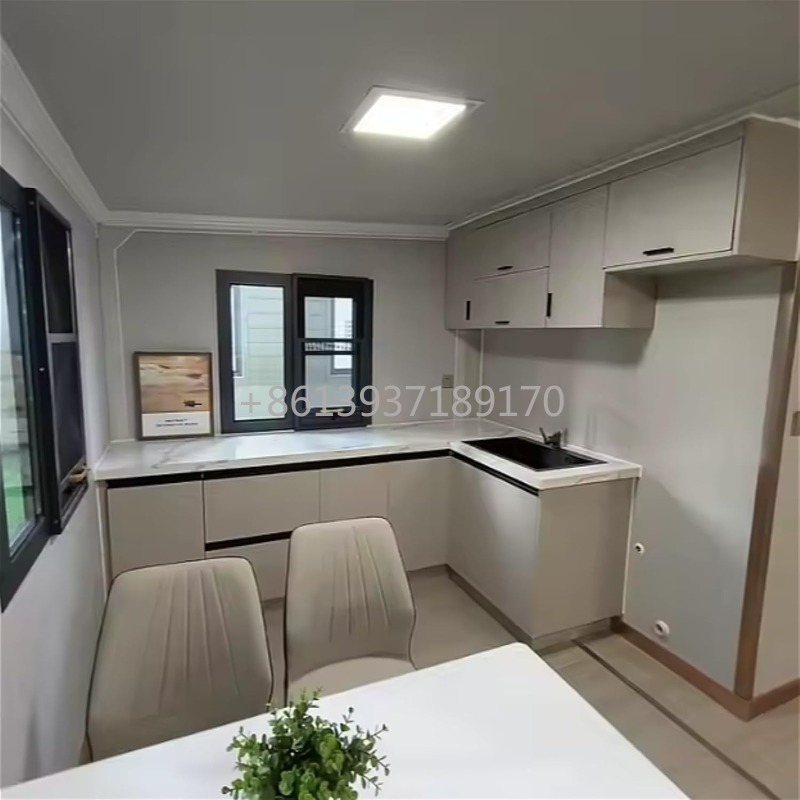 Uitklapbare prefab tiny house  - Tiny Home Bathroom Kitchen recensie en prijs