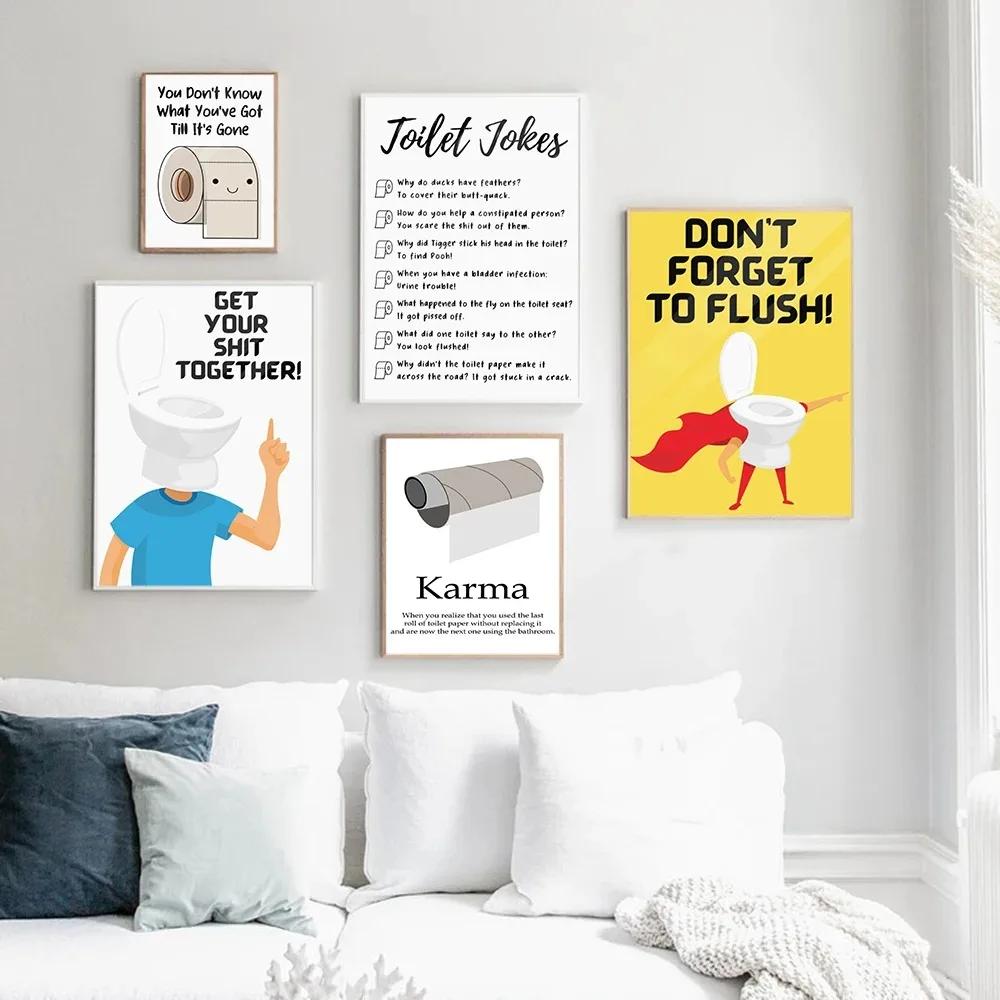 Karma Badkamer Regels Art Quot - Home Bathroom Quotes recensie en prijs