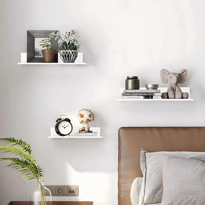 Metalen zwevende planken, wand - Home Goods Bathroom Storage recensie en prijs