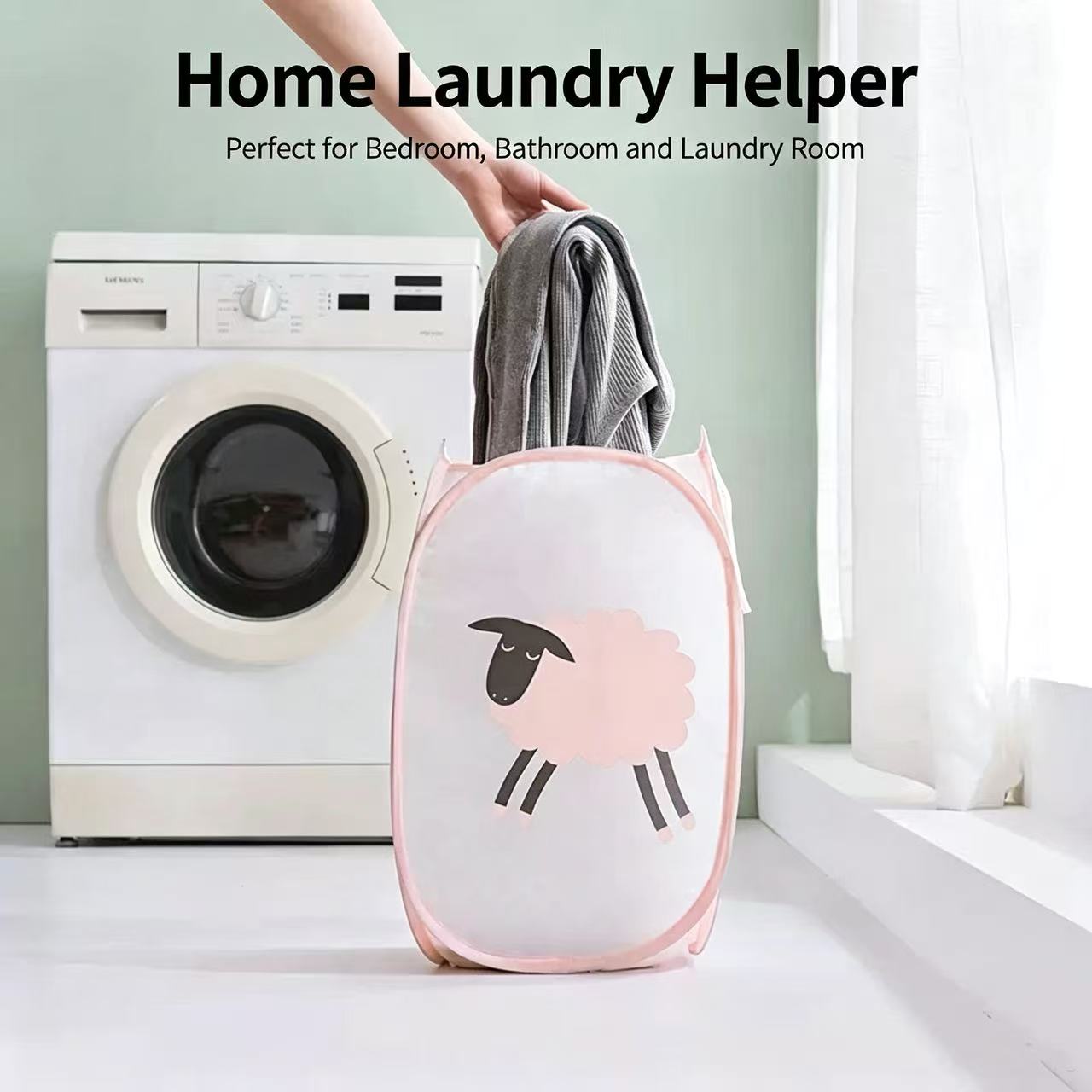 Opvouwbare wasmand van gaas, c - Home Goods Bathroom Storage recensie en prijs