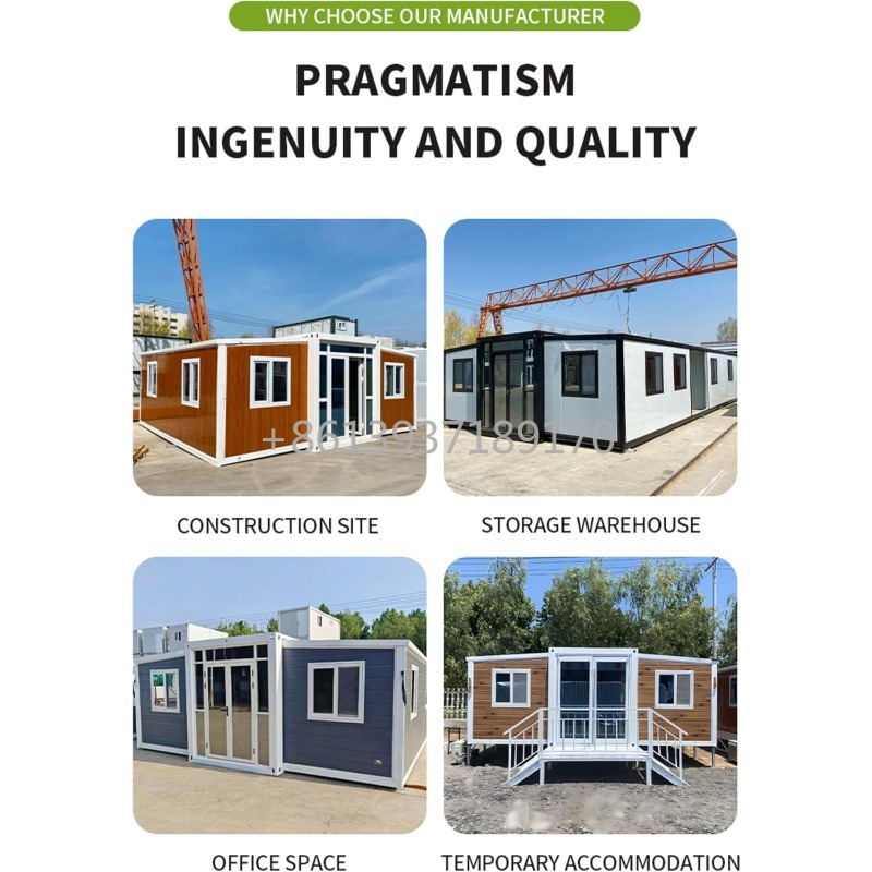 Uitbreidbare Prefab Containerw - Tiny Home Bathroom Kitchen recensie en prijs