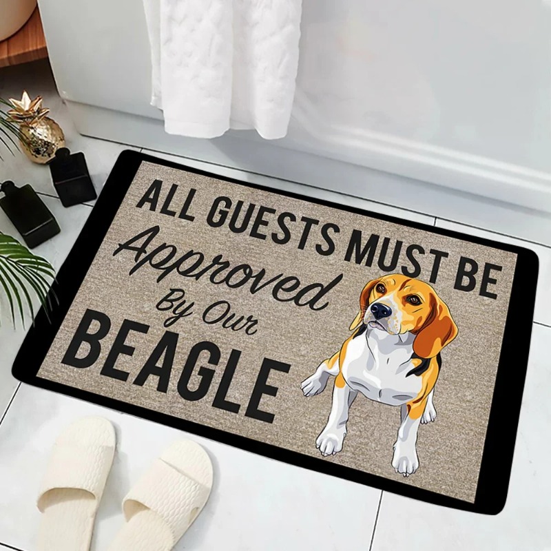 Hond Grappige deurmat Klein ta - Home Bathroom Reno recensie en prijs