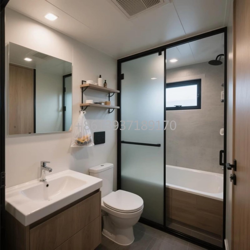 2-slaapkamer, 1 keuken en badk - Tiny Home Bathroom Kitchen recensie en prijs