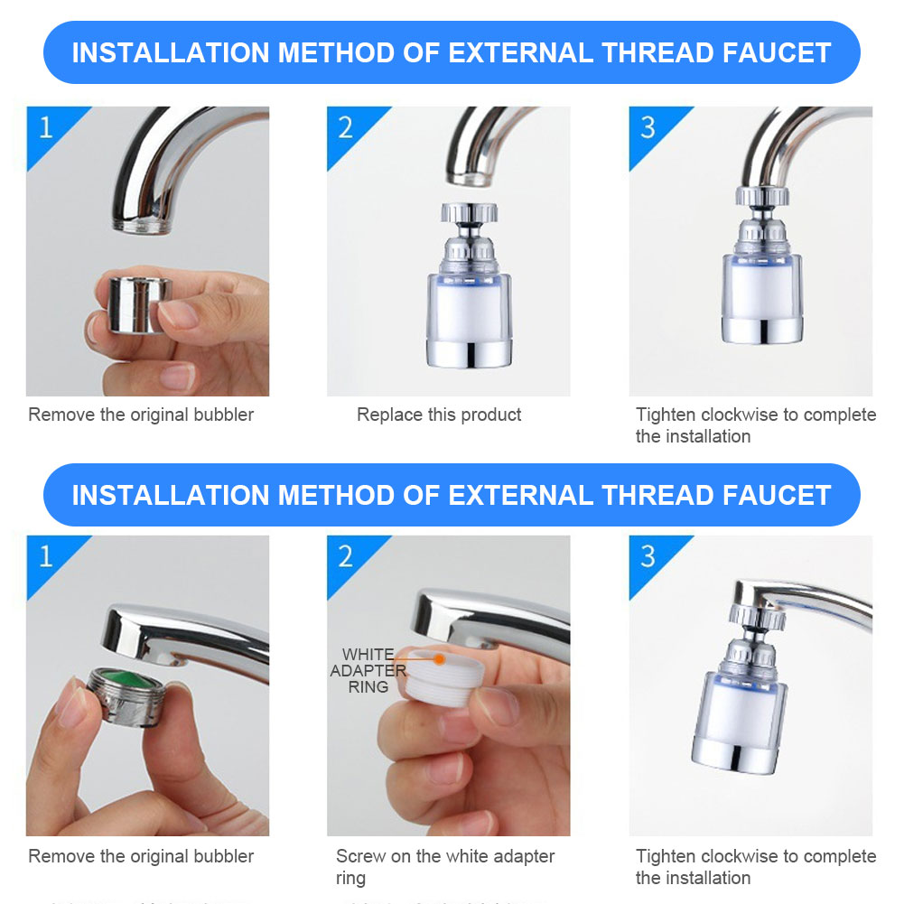 1-5Set Kraan Water Filter Elem - Home Bathroom Water Filter recensie en prijs