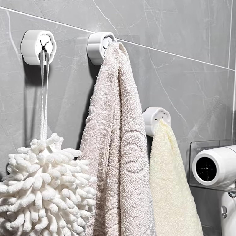 6 STKS Zelfklevende handdoekho - Home Goods Bathroom Storage recensie en prijs