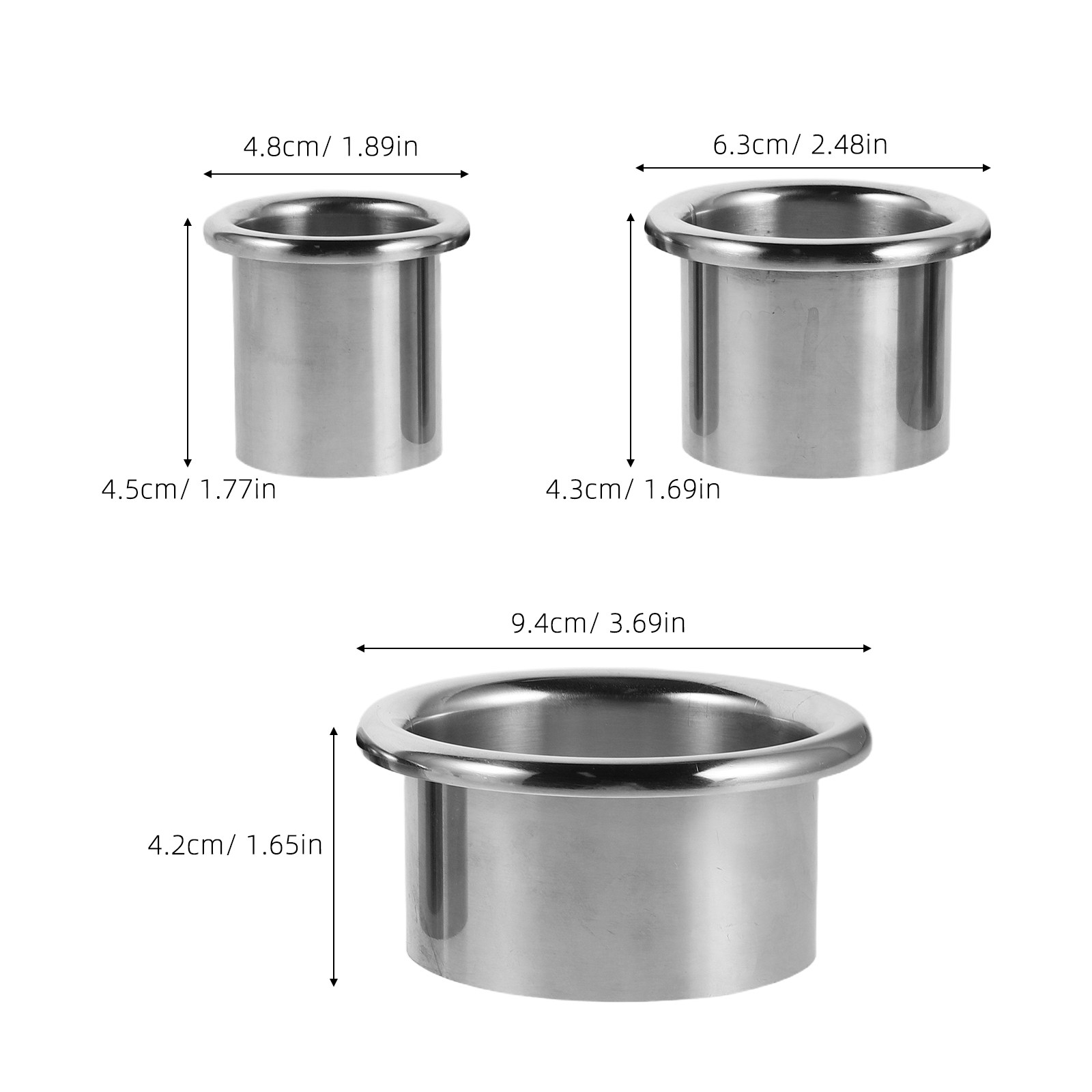 3 stuks roestvrijstalen föhnho - Home Goods Bathroom Storage recensie en prijs