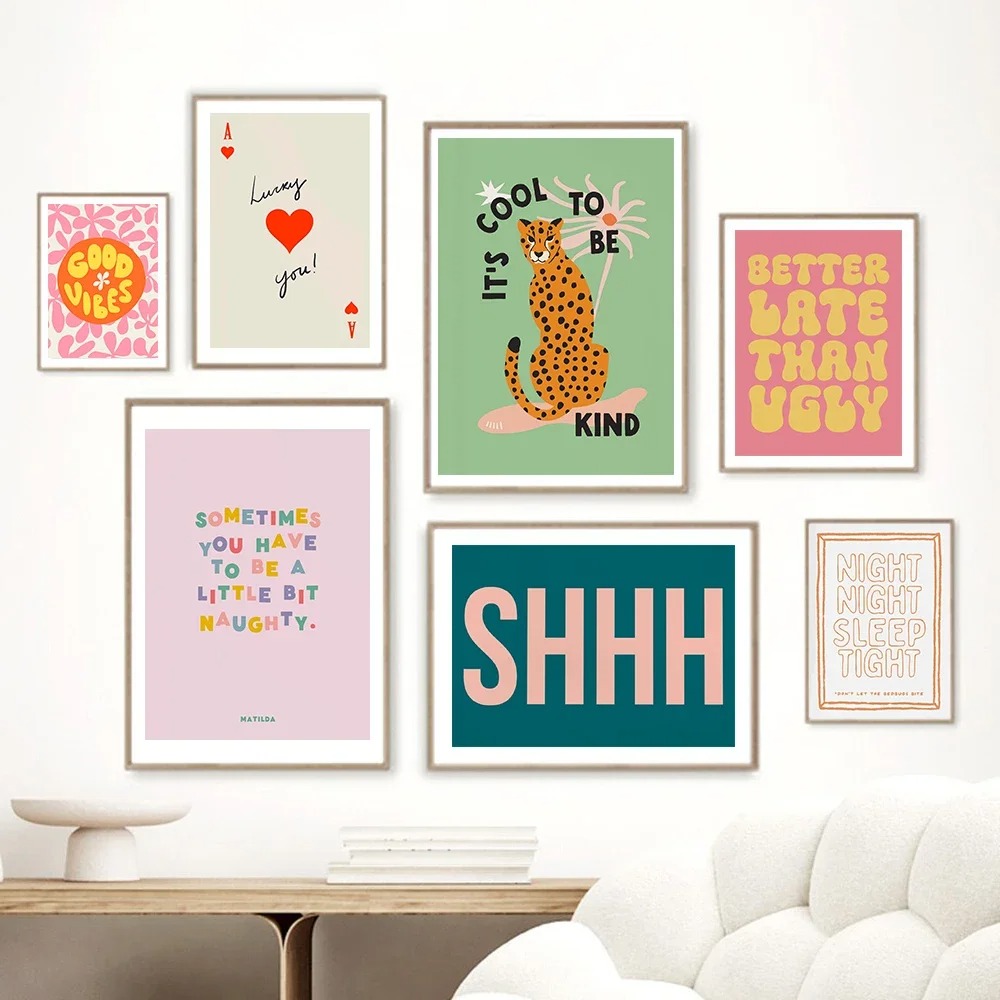 Wees vriendelijk luipaard chee - Home Bathroom Quotes recensie en prijs