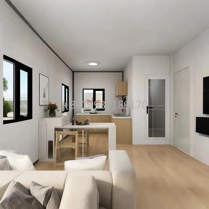 20FT Opvouwbaar en uitbreidbaa - Tiny Home Bathroom Kitchen recensie en prijs
