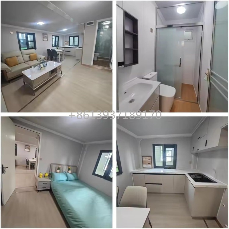 20FT Opvouwbaar en uitbreidbaa - Tiny Home Bathroom Kitchen recensie en prijs