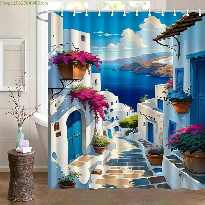 Santorini Grieks eiland douche - Home Bathroom Decor Ideas recensie en prijs