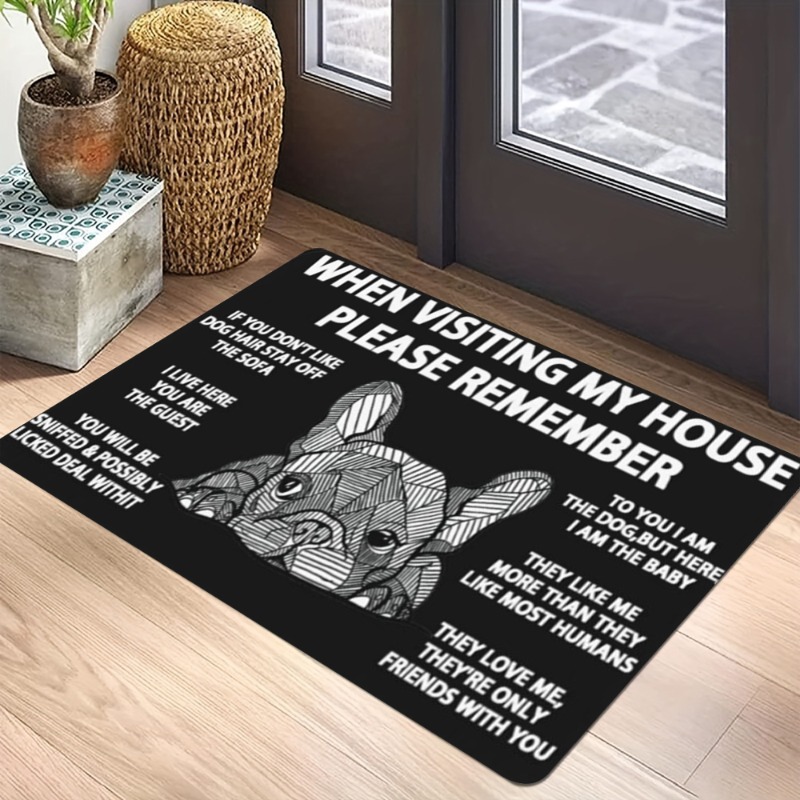 Cartoon geometrische hond tapi - Home Bathroom Quotes recensie en prijs